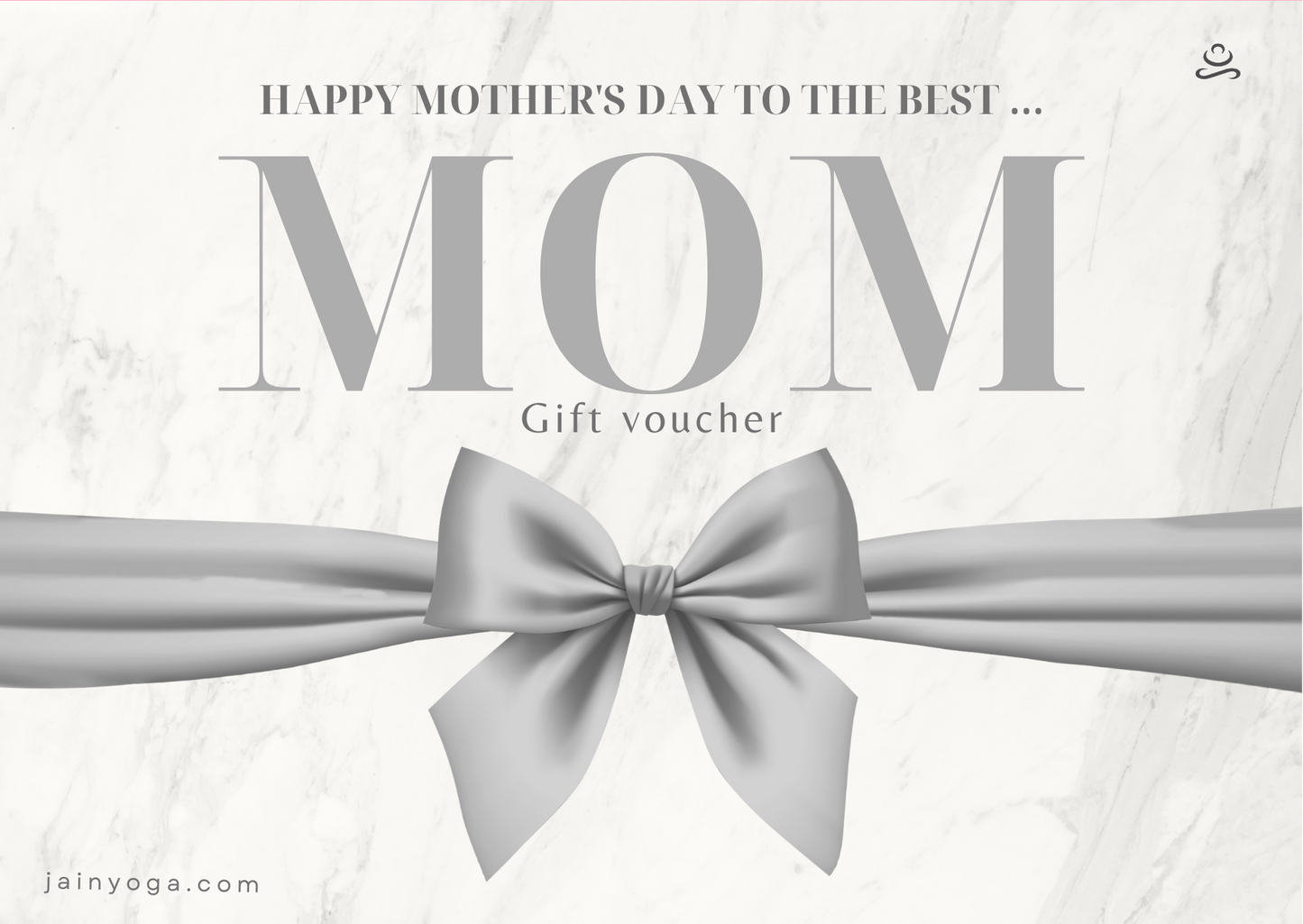 Happy Mothers Day gift card Jain Yoga