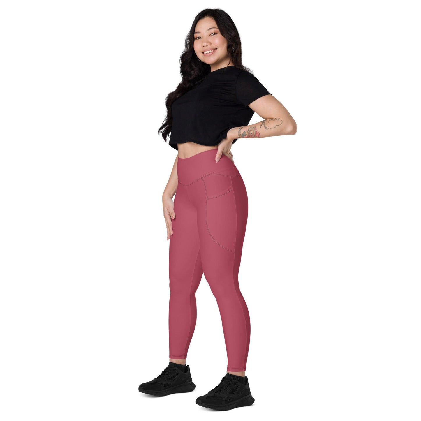 Sleek High Waist Leggings with pockets Jain Yoga