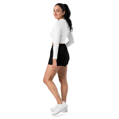 Women's Black Athletic Shorts