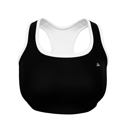 Black Padded Sports Bra