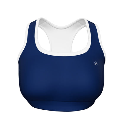 Navy Padded Sports Bra