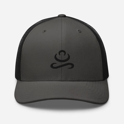 Jain Emblem Trucker Cap Jain Yoga