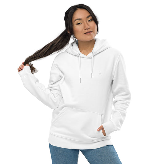 Regular fit organic cotton hoodie