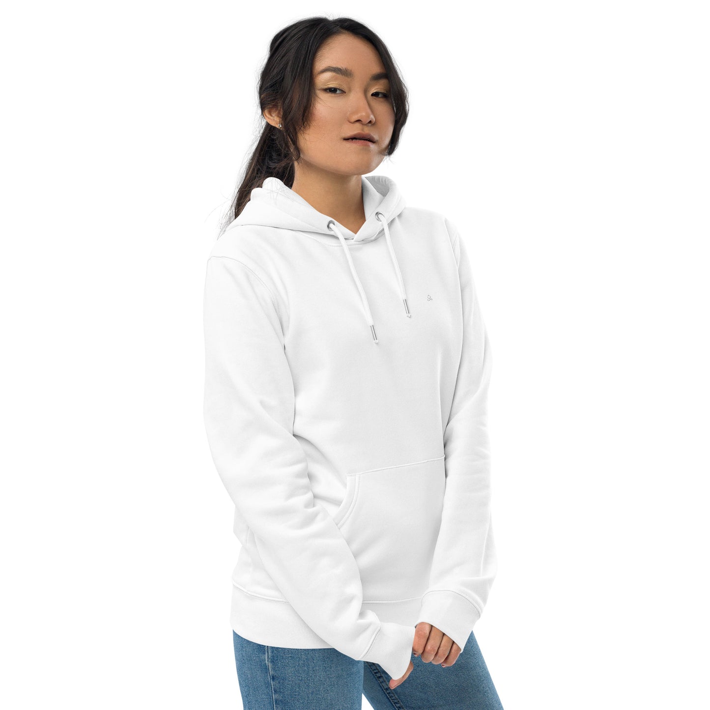 Regular fit organic cotton hoodie Jain Yoga