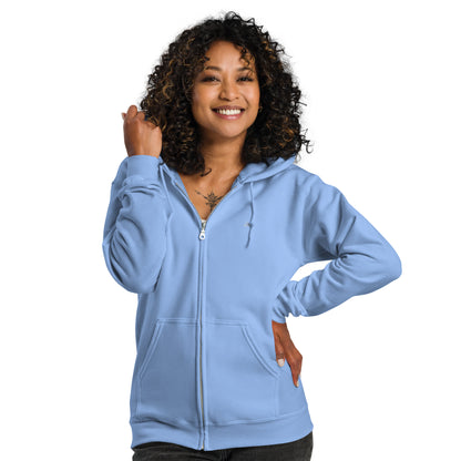 Regular fit heavy blend zip hoodie