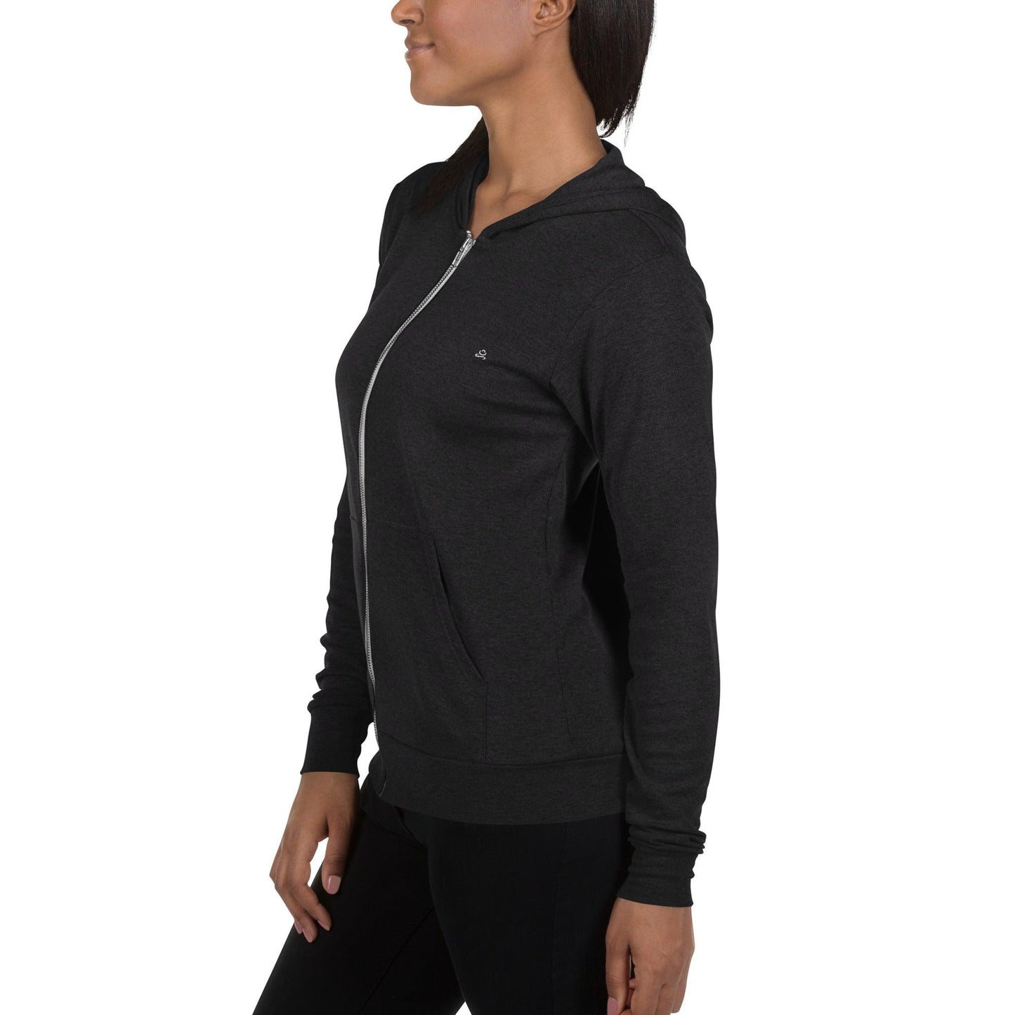 Slim fit ultra-light zip hoodie Jain Yoga