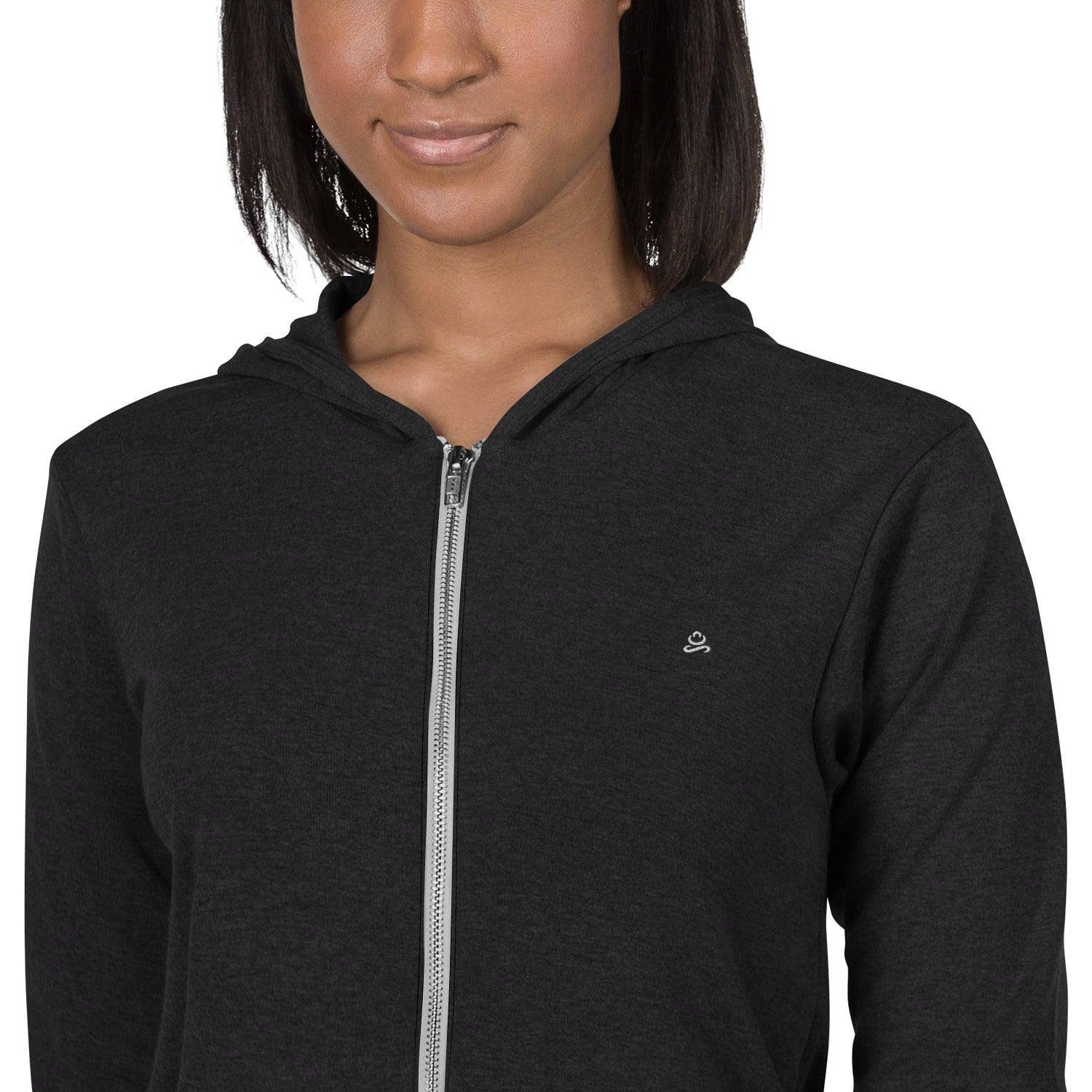 Slim fit ultra-light zip hoodie Jain Yoga