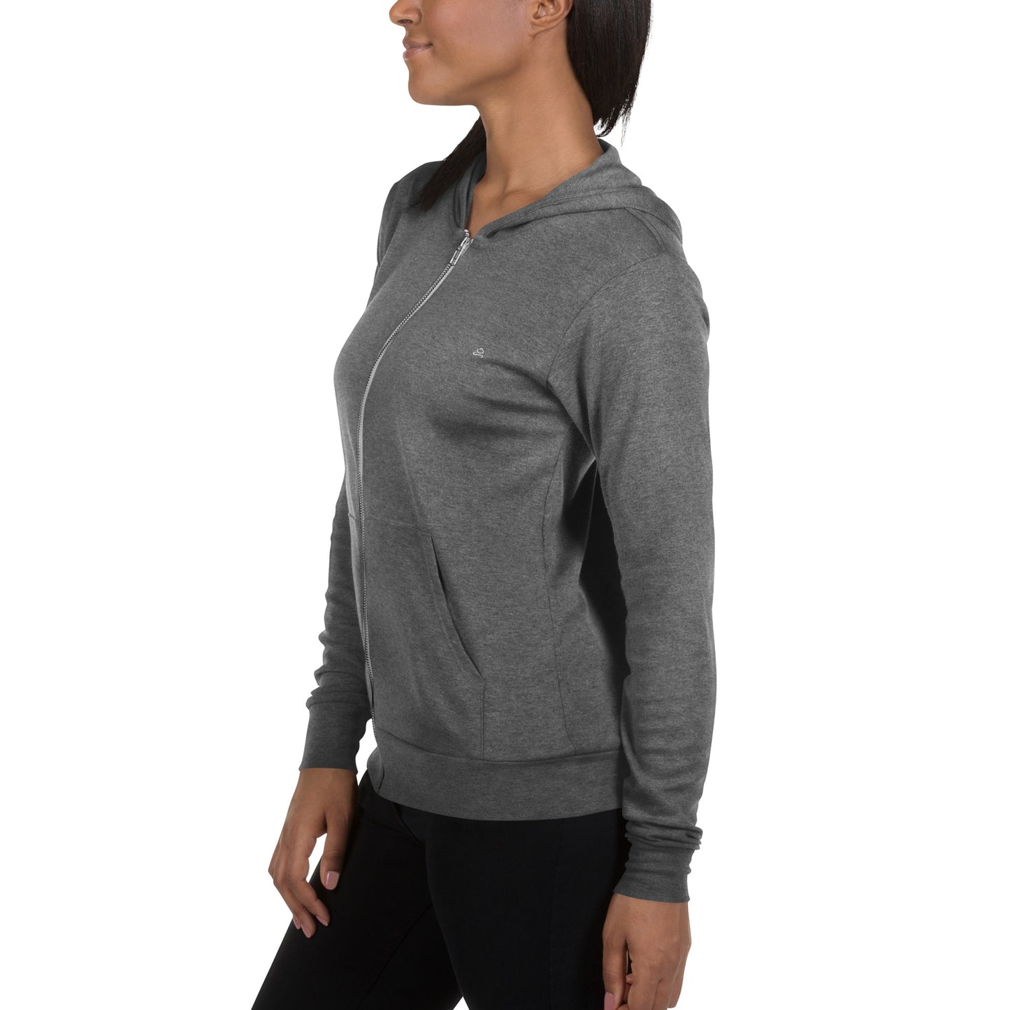 Slim fit ultra-light zip hoodie Jain Yoga