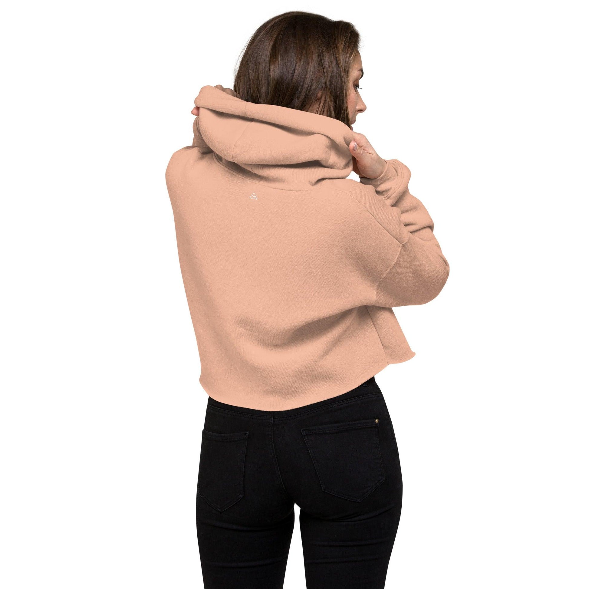 Regular Fit Crop Hoodie Jain Yoga