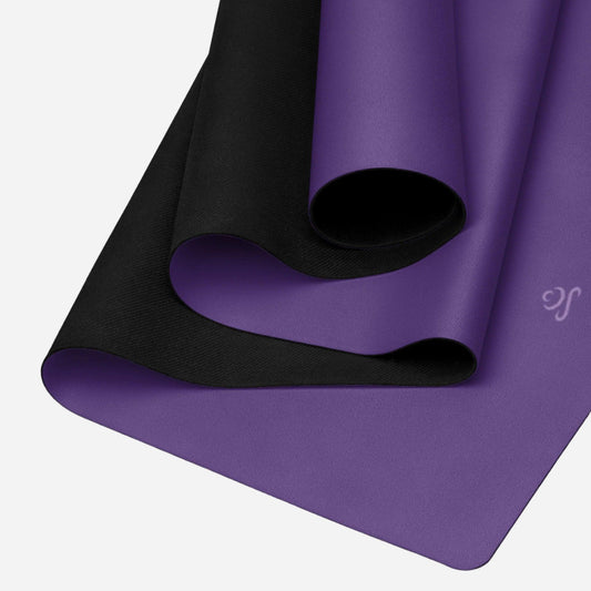 Purple Anti-slip 24″ × 68″ 3 mm thick Yoga mat