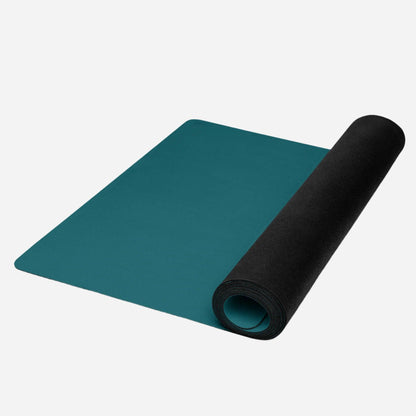 Dark Green Anti-slip Yoga Mat from Natural rubber