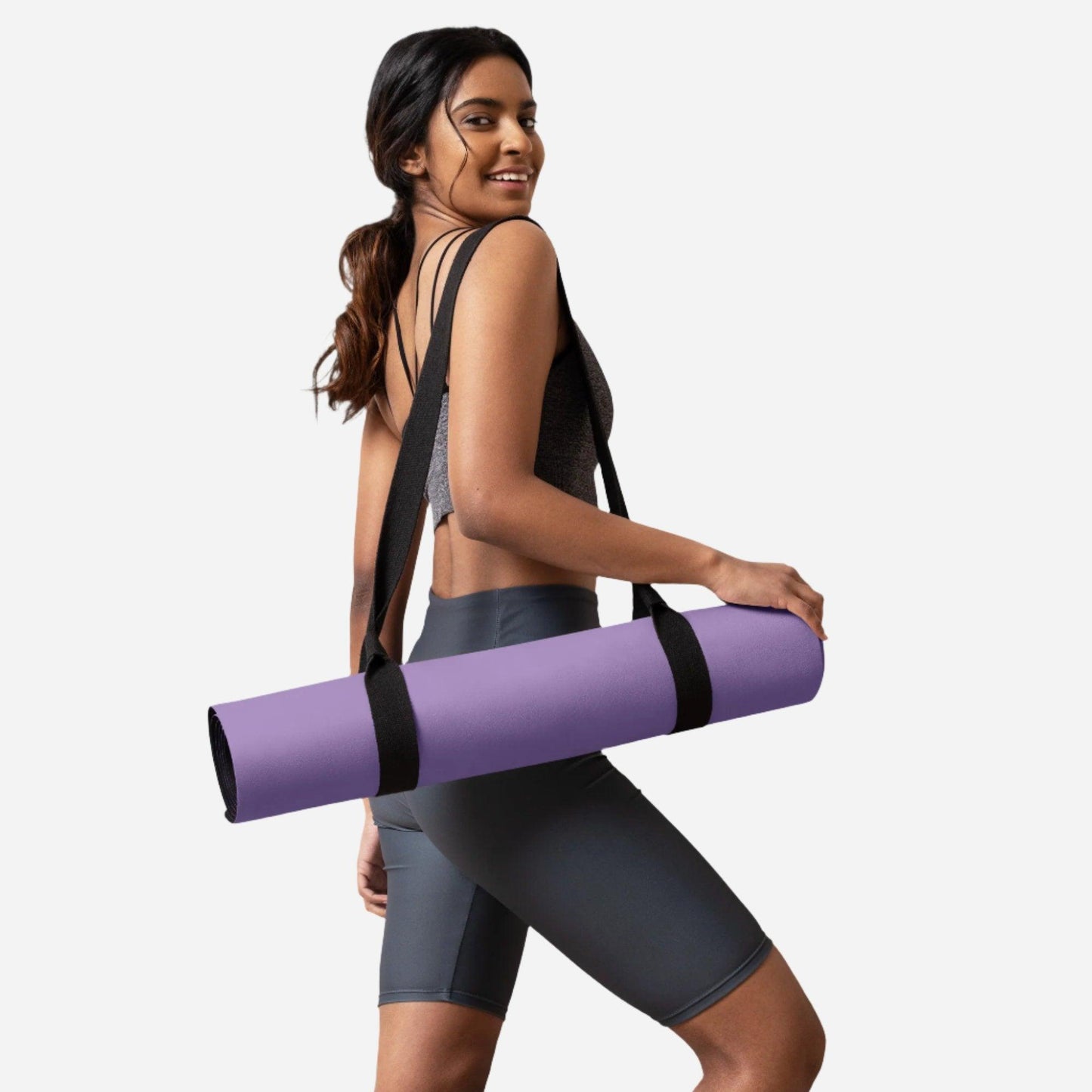 Light Purple Anti-slip 24″ × 68″ 3 mm thick Yoga mat