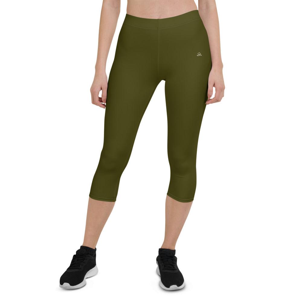 Khaki Jain MegaMotion by Women's High-Waisted Support Leggings sold by Jain Yoga