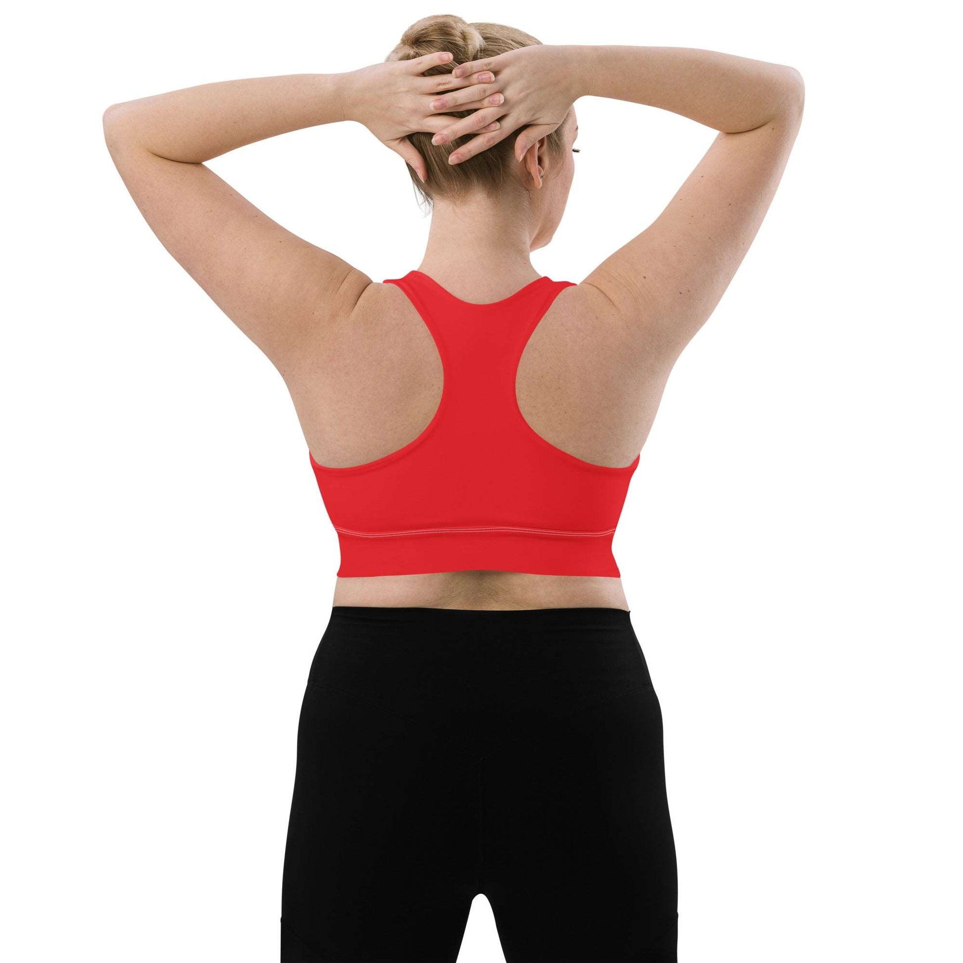 Longline Women's High Impact Sports Bra exclusive at Jain Yoga only