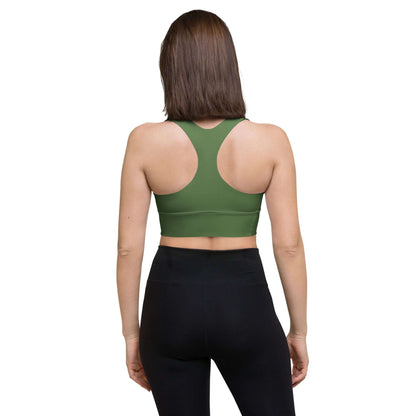  Jain Fern Green by Long-line Women's High Impact Sports Bra sold by Jain Yoga