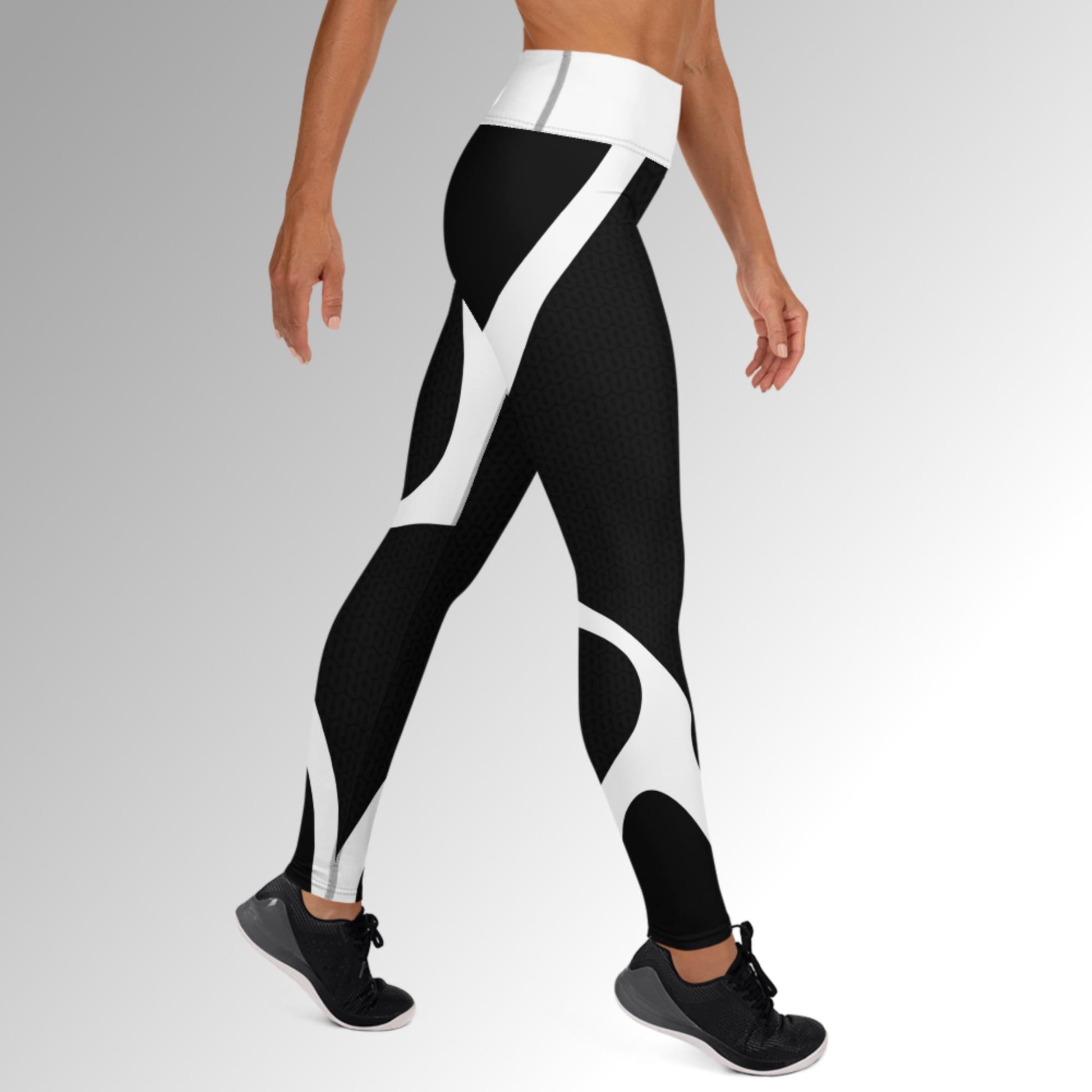 SILVER SEQUENCE Reflective Yoga Pants / Leggings / Resonate Yoga / Men /  Women / With Pockets / Pattern /plus Size /all Size / Workout 