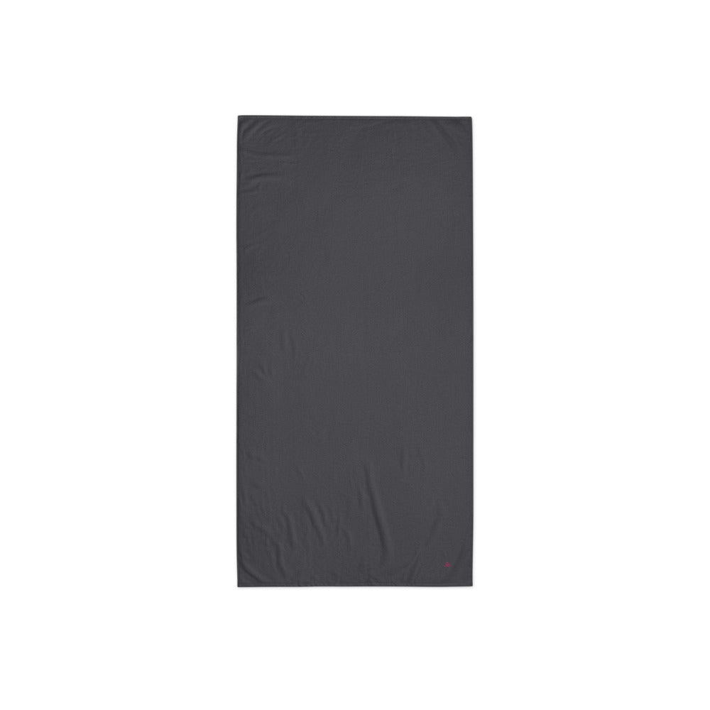 Black Flamingo Premium Turkish cotton towel by Jain Yoga sold by Jain Yoga