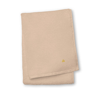 Black Gold Premium Turkish cotton towel by Jain Yoga sold by Jain Yoga
