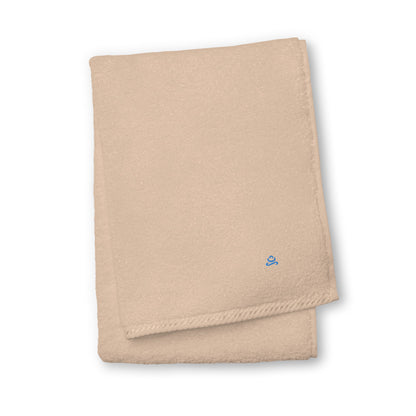 Black Aqua/Teal Premium Turkish cotton towel by Jain Yoga sold by Jain Yoga