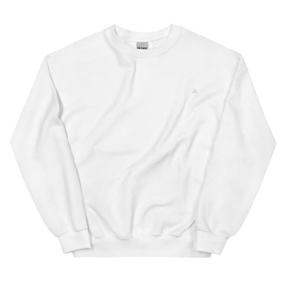 White Women's Cotton Sweatshirt by Women's Cotton Sweatshirt sold by Jain Yoga