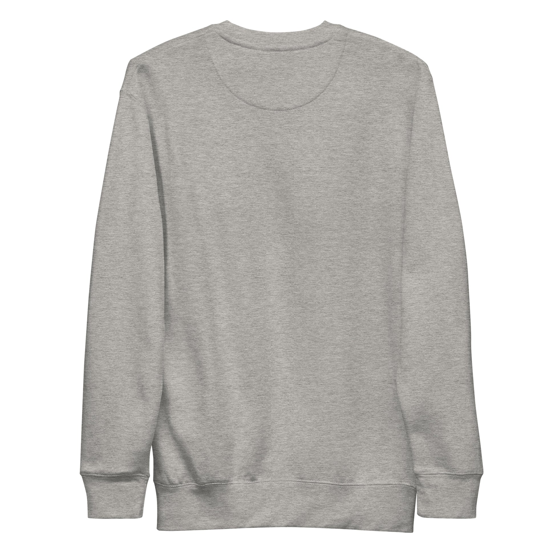Carbon Grey Women's Premium Cotton Sweatshirt by Women's Premium Cotton Sweatshirt sold by Jain Yoga