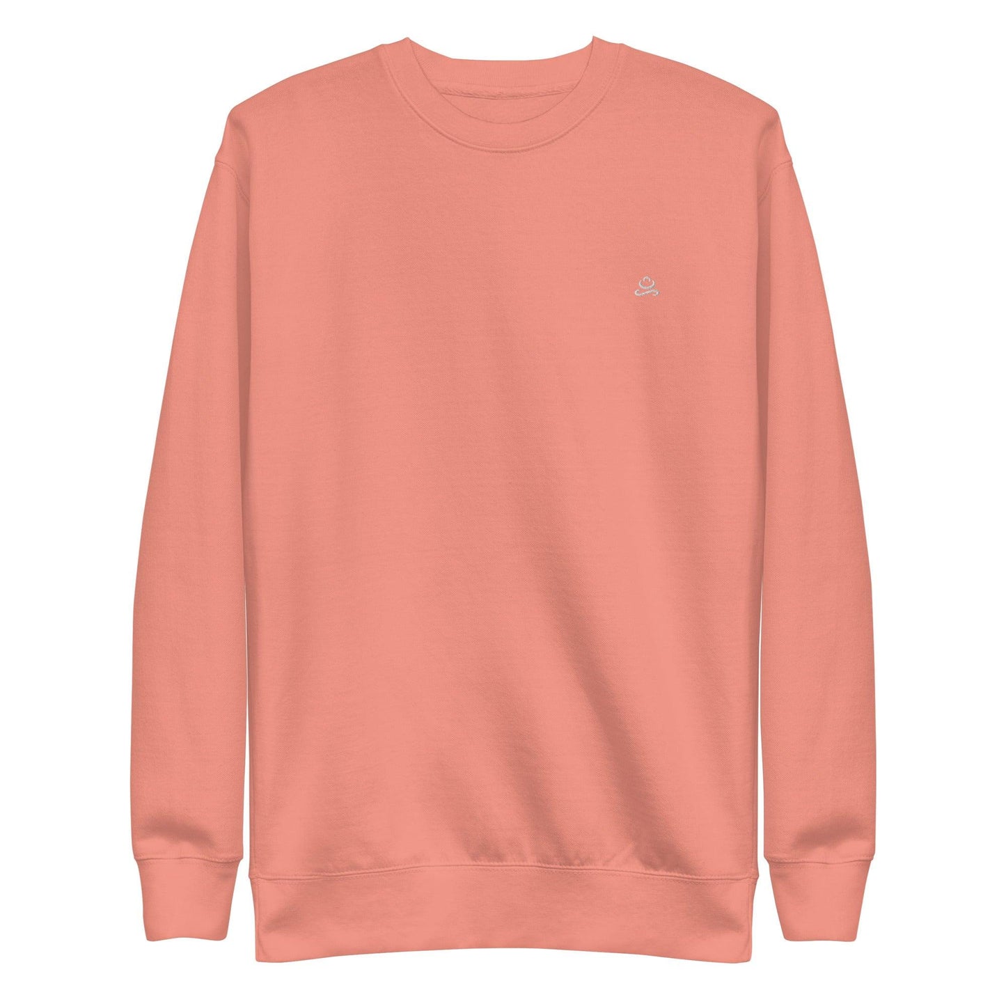 Dusty Rose Women's Premium Cotton Sweatshirt by Women's Premium Cotton Sweatshirt sold by Jain Yoga