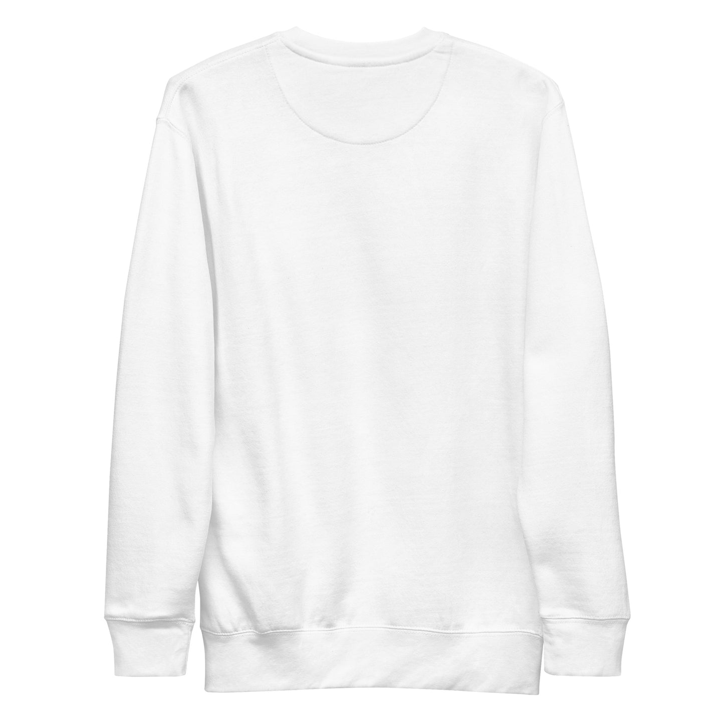 White Women's Premium Cotton Sweatshirt by Women's Premium Cotton Sweatshirt sold by Jain Yoga